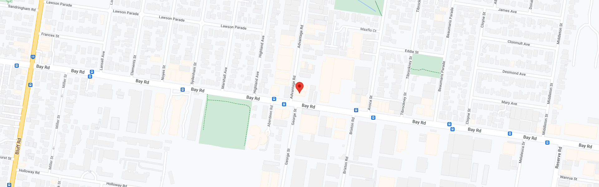 Melbourne Podiatrist Sandringham Foot Clinic Map
